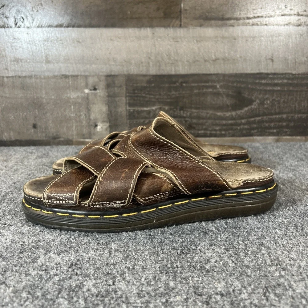 Vintage Dr. Martens England Leather Fisherman Chunky Sandals Y2K 90's Mens 11